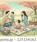 家族でピクニック 125134162
