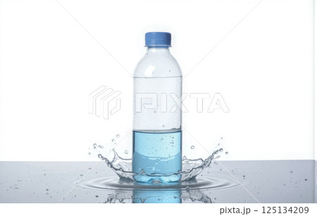 plastic water bottle splash clear liquid isolated white background fresh cold drink hydration pure refreshment drop transparent motion minimal clean packaging concept health plastic water bottle splash clear liquid isolated white background fresh cold drink hydration pure refreshment drop transparent motion minimal clean packaging concept health 125134209