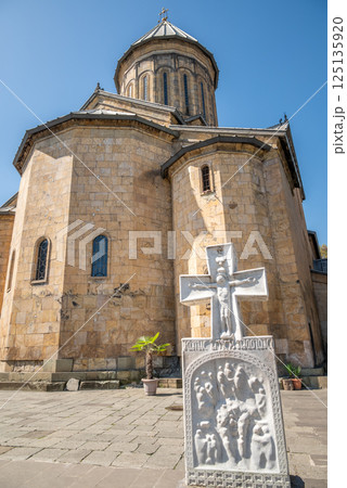 Sioni Cathedral of the Dormition Georgian Orthodox cathedral in historic Old Town of Tbilisi, the capital of Georgia 125135920