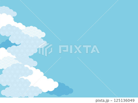 背景2025-雲柄2-3ベク 125136049