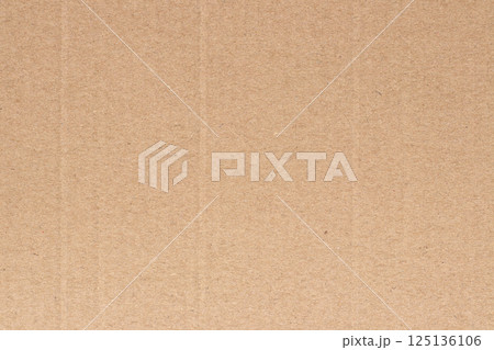 Brown cardboard sheet abstract background, texture of recycle paper box in old vintage pattern for design art work. 125136106