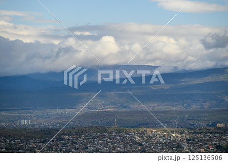 Cityscape view of Tbilisi, the capital of Georgia Cityscape view of Tbilisi, the capital of Georgia 125136506