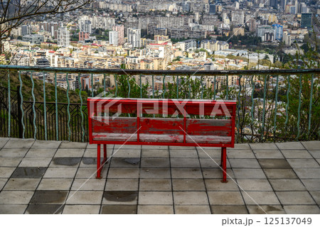 Cityscape view of Tbilisi, the capital of Georgia 125137049