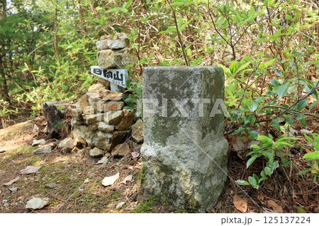 滋賀県 日向山の標石 滋賀県 日向山の標石 125137224