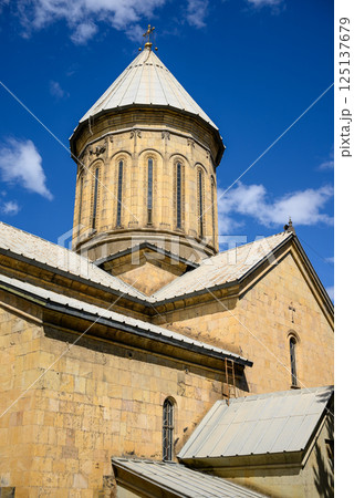 Sioni Cathedral of the Dormition, Georgian Orthodox cathedral located in historic Old Town of Tbilisi, capital of Georgia Sioni Cathedral of the Dormition, Georgian Orthodox cathedral located in historic Old Town of Tbilisi, capital of Georgia 125137679