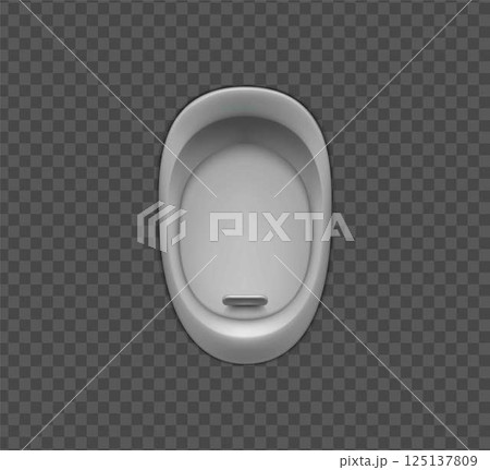 Airplane window, closed porthole inside view, vector realistic flight plane interior window and fuselage glass porthole 125137809