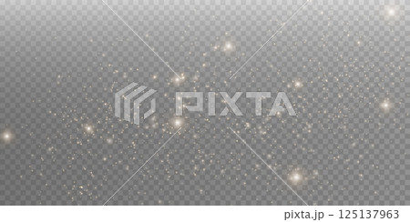 A collection of sparkling stars showcased on a transparent background for artistic appeal 125137963