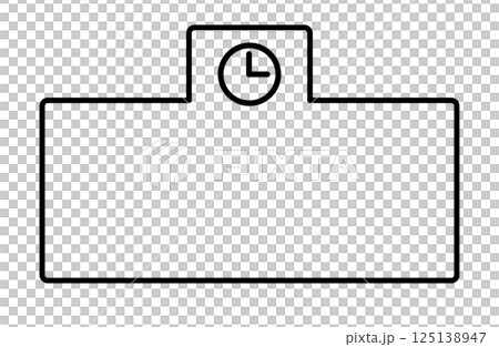 シンプルな学校のアイコン 125138947