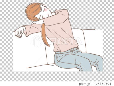 看起來很累的女人 看起來很累的女人 125139394