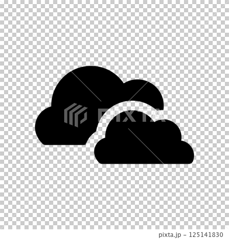 Cloud icon illustration Cloud icon illustration 125141830