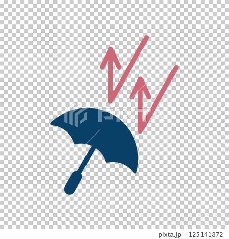 Icon illustration of UV protection Icon illustration of UV protection 125141872
