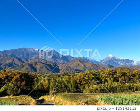 南アルプスの景観 125142112