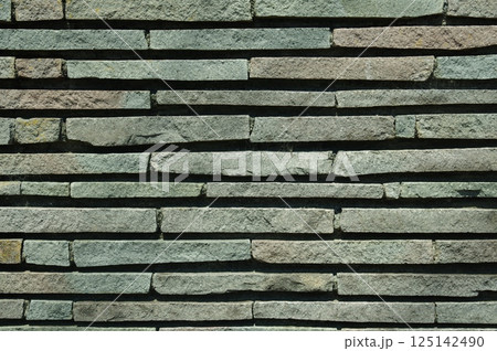 乱尺乱形石積み外壁塗装壁2 乱尺乱形石積み外壁塗装壁2 125142490