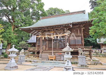 山口県下関市吉見にある龍王神社拝殿 125142959