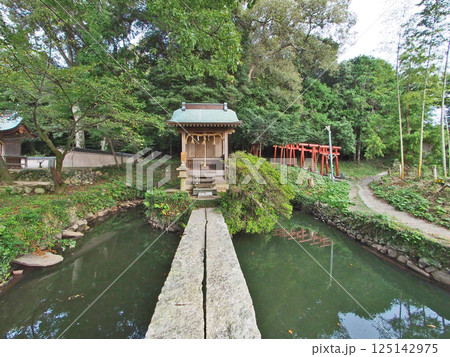 山口県下関市吉見の龍王神社境内の貴船神社 125142975