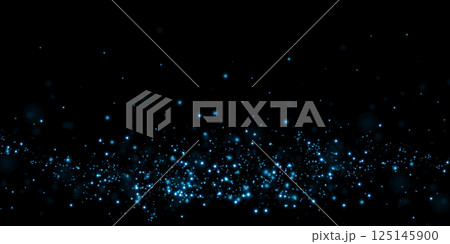 Experience the captivating blue sparkle effect set against a dark background for stunning and mesmerizing visuals Experience the captivating blue sparkle effect set against a dark background for stunning and mesmerizing visuals 125145900