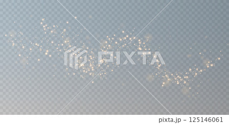 A Beautiful And Captivating Sparkling Light Effect That Is Ideal For Enhancing Various Backgrounds And Creative Designs 125146061