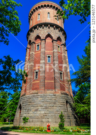 Water tower in Colmar, Alsace, France 125146577