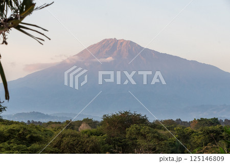 Mount meru as seen from Arusha Mount meru as seen from Arusha 125146809