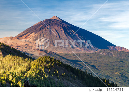 The volcano El Teide in Tenerife, Spain The volcano El Teide in Tenerife, Spain 125147314