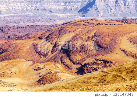 Landscape near Teide volcano, Tenerife Landscape near Teide volcano, Tenerife 125147345