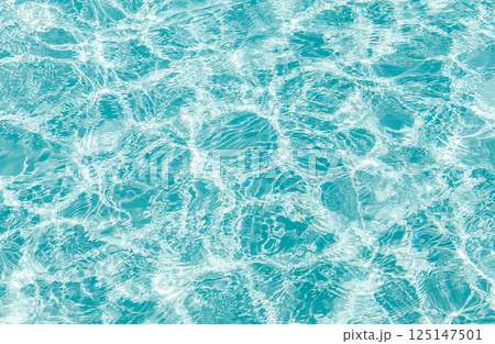 Blue transparent water with flecks of sunshine Blue transparent water with flecks of sunshine 125147501