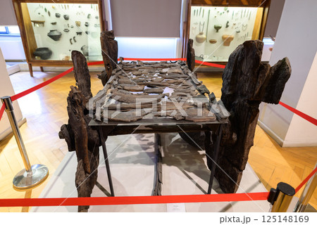 Exhibition of ancient artifacts in Georgian National Museum in Tbilisi, capital of Georgia Exhibition of ancient artifacts in Georgian National Museum in Tbilisi, capital of Georgia 125148169