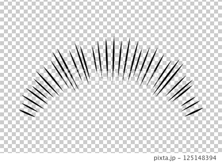 Simple cartoon-style arched background material 125148394