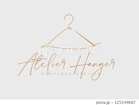 Hanger boutique atelier label Hanger boutique atelier label 125149687