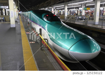 北海道新幹線H5系(10両編成:仙台以南での単独走行) 北海道新幹線H5系(10両編成:仙台以南での単独走行) 125150122