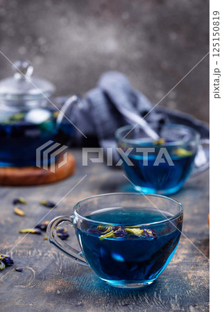 Blue tea Butterfly pea or anchan Blue tea Butterfly pea or anchan 125150819