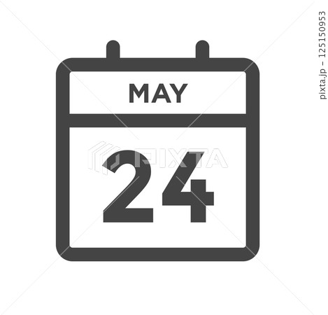 May 24 Calendar Day or Calender Date for Deadlines or Appointment May 24 Calendar Day or Calender Date for Deadlines or Appointment 125150953