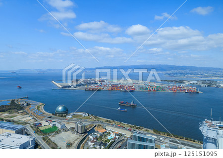 大阪・関西万博の夢洲（大阪府大阪市此花区） 125151095