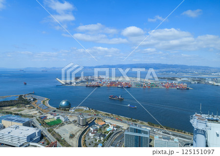 大阪・関西万博の夢洲（大阪府大阪市此花区） 125151097