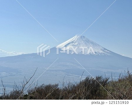 杓子峠から眺める富士山_芦ノ湖スカイライン 杓子峠から眺める富士山_芦ノ湖スカイライン 125151910