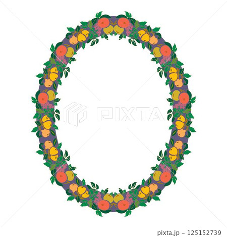 Vintage traditional realistic black and color Crests Ribbons Frames set on white background isolated vector illustration 125152739