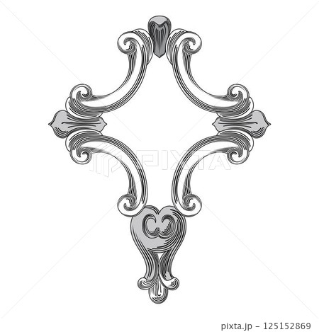 Vintage traditional realistic black and color Crests Ribbons Frames set on white background isolated vector illustration Vintage traditional realistic black and color Crests Ribbons Frames set on white background isolated vector illustration 125152869