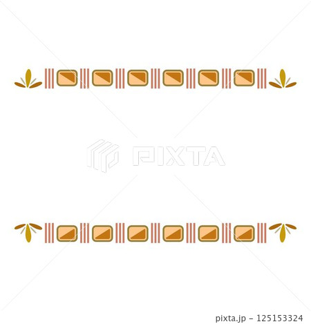 Vintage floral calligraphic floral vignette scroll corners ornamental design elements set isolated illustration 125153324