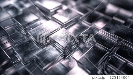 Abstract Metallic Texture Background Evoking Peace with a Contemporary Aesthetic 125154004