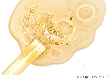 Retinol face serum or gel sample swatch Retinol face serum or gel sample swatch 125155107