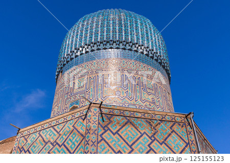 Dome of Gur-e-Amir, a mausoleum of the Turco-Mongol conqueror Timur Dome of Gur-e-Amir, a mausoleum of the Turco-Mongol conqueror Timur 125155123