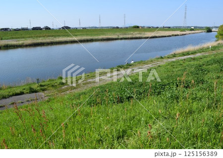小貝川 利根川水系 茨城県南部 小貝川 利根川水系 茨城県南部 125156389