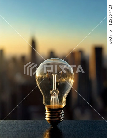 電球 電球 125157423