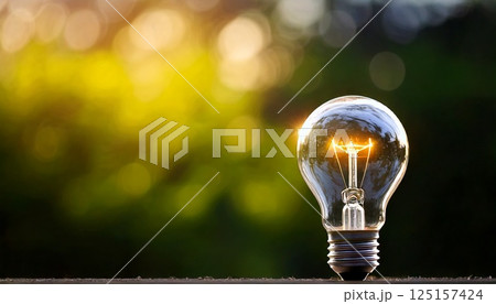 電球 電球 125157424