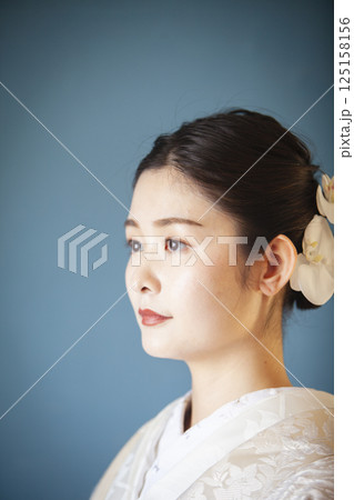 白無垢姿の花嫁 白無垢姿の花嫁 125158156