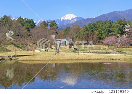 春の国営アルプスあづみの公園 堀金・穂高地区 春の国営アルプスあづみの公園 堀金・穂高地区 125159549