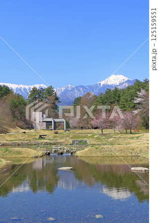 春の国営アルプスあづみの公園 堀金・穂高地区 春の国営アルプスあづみの公園 堀金・穂高地区 125159551