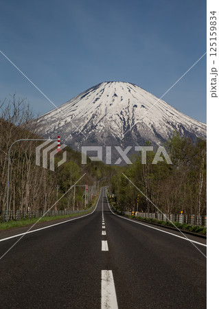 羊蹄山に続く道 羊蹄山に続く道 125159834