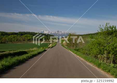 絶景風景広がる道 絶景風景広がる道 125159992