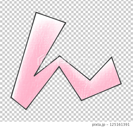 Triangular base design "n" analog style Triangular base design "n" analog style 125161391
